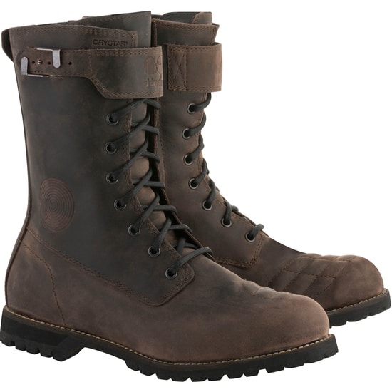 ALPINESTARS Oscar Firm Drystar Dark Brown Oiled Boots