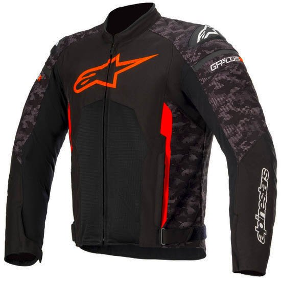 ALPINESTARS T-GP Plus R V3 Air Black \\/ Camo \\/ Red Fluo Jacket